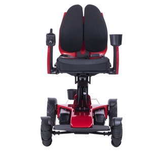 Silla de Ruedas Eléctrica Plegable con Respaldo Ergonómico, Batería de Litio, Altura Ajustable y Controlador LCD - Product Image 3