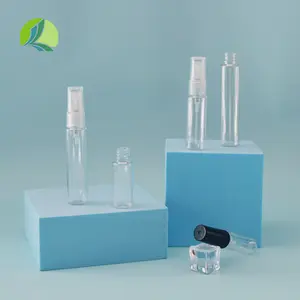 High Quality 3ml 5ml 8ml 10ml 12ml PET Clear Refillable Mini Perfume Mist Plastic Pen Spray Bottle