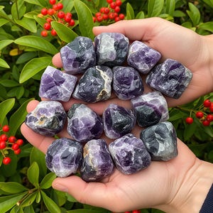Piedra de Fluorita Púrpura en Bruto de Alta Calidad, Producida en Fábrica, para Decoración del Hogar y Sanación Espiritual - Product Image 4