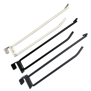 Free Samples Supermarket Metal <strong>Pegboard</strong> Slatwall <strong>Display</strong> Rack <strong>Hooks</strong> - Product Image 3