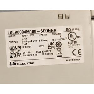 Variateur de fréquence premium 0,4 kW LSLV0004M100-SEONNA monophasé 220V en stock – Meilleures ventes - Product Image 2