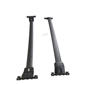 แร็คหลังคาแบบคานขวาง 115x25x15 มม. ทำจากโลหะผสม สำหรับ Honda Pilot 09-15 ติดตั้งบนหลังคา - Product Image 4