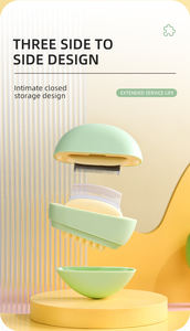 猫用毛づくろいブラシ3 in1ポータブル - Product Image 5