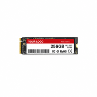 Nouveau SSD NVMe M.2 QIAOQI PCIe Gen3 X4 2280 interne 256 Go pour ordinateur portable et ordinateur de bureau