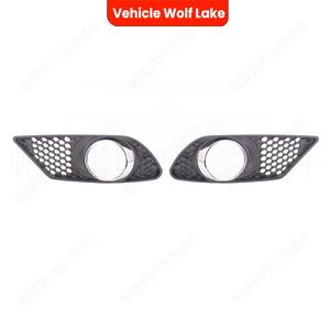 Biseles para Faros Antiniebla Wolf Lake para Mercedes-Benz W204, Cubierta Decorativa Perforada de ABS para Parachoques Delantero - Product Image 1
