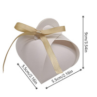 Vente en gros de petites mini boîtes à pâtisserie boîte d'emballage en papier kraft pour mousse et desserts avec poignée