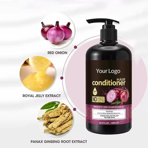 <span class=keywords><strong>Crème</strong></span> pour cheveux bouclés et dreadlocks vegan à la marque privée, à l'oignon rouge, 2 en 1, antipelliculaire, contrôle du sébum, hydratante, nourrissante - Product Image 3