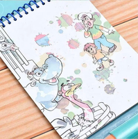 Nouveau livre magique à l'eau, jouets éducatifs pour enfants, tableau de dessin à l'eau, livre de coloriage magique à l'eau