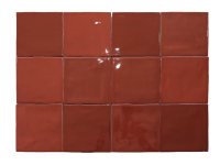 Azulejo Cerámico de 125x125, Apto para Paredes Interiores, Baños y Paredes de Fondo de Cocina