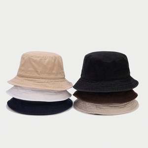 Sombrero de Pescador de Algodón de Ala Ancha, Estilo Retro Coreano, Protección Solar para Verano, para Hombre y Mujer, Estilo Hipster, para Pesca - Product Image 1