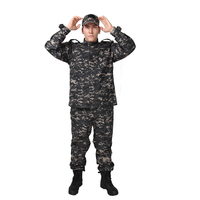 Veste et pantalon de combat, costume tactique formel, uniforme camouflage numérique urbain, respirant, anti-déchirure, ignifuge