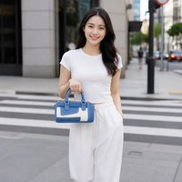 Nouveauté 2025 Sac à main léger en toile pour femmes, sac à bandoulière tendance pour filles