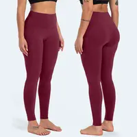 Yoga Broek Butt Hoge Vrouwen Naakte Gevoel Hoge Taille Yoga Strakke Broek Hoge Kleding Logo Sport Zweren Yoga Broek