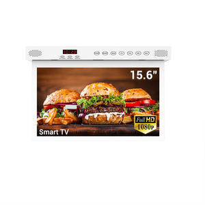 15.6 Inch FHD <strong>Smart</strong> <strong>TV</strong> Under Cabinet <strong>TV</strong> Rotated &amp; Folded Support Google Assistant WiFi <strong>Small</strong> <strong>TV</strong> <strong>for</strong> <strong>Kitchen</strong> Bedroom - Product Image 6