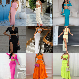 <span class=keywords><strong>Abito</strong></span> Lungo <span class=keywords><strong>Giallo</strong></span> Primaverile da Donna, Gonna Personalizzata OEM, Vestito Estivo <span class=keywords><strong>Giallo</strong></span> Sexy ed <span class=keywords><strong>Elegante</strong></span>, <span class=keywords><strong>Abito</strong></span> Lungo Maxi da Donna e Ragazza - Product Image 3