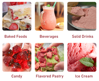 EU&NOP Biologische Voedingsmiddelenklasse Instant Granaatappel Aroma Poeder Granaatappelsap Concentraat en Fruitextract