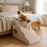 Rampe pour animaux de compagnie la plus vendue, en mousse à mémoire de forme solide, escalier pour chien et chat avec housse amovible, lavable et imperméable, taille personnalisée