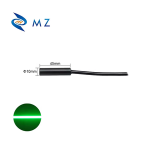 Nouvelle <span class=keywords><strong>Diode</strong></span> Laser Industrielle de Précision à Mode Circulaire Continu (CW) à Ligne Verte, Compacte Mini D10mm 520nm 50mW <span class=keywords><strong>12V</strong></span> 24V, Vente Chaude - Product Image 2
