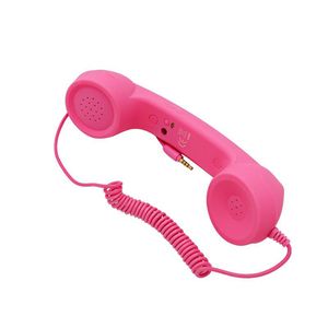 Auricular de <span class=keywords><strong>Teléfono</strong></span> Retro Vintage con Protección Contra <span class=keywords><strong>la</strong></span> Radiación, Conector Tipo-C y Jack de 3.5mm para Teléfonos Inteligentes - Product Image 2