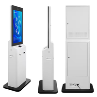 Kiosque à écran tactile pour hôtel, machine de paiement par carte de crédit, kiosque d'auto-enregistrement, terminal de service en libre-service pour hôtel, reconnaissance de carte d'identité