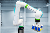 Système de robot collaboratif FANUC CRX-10iA léger à 6 axes, charge utile de 10 kg, pour l'inspection industrielle et les tâches automatisées