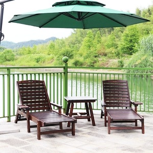 Silla de Playa de Madera Carbonizada para Patio o Balcón, Silla Plegable de Madera Maciza para Descanso y Ocio, 2025 - Product Image 4