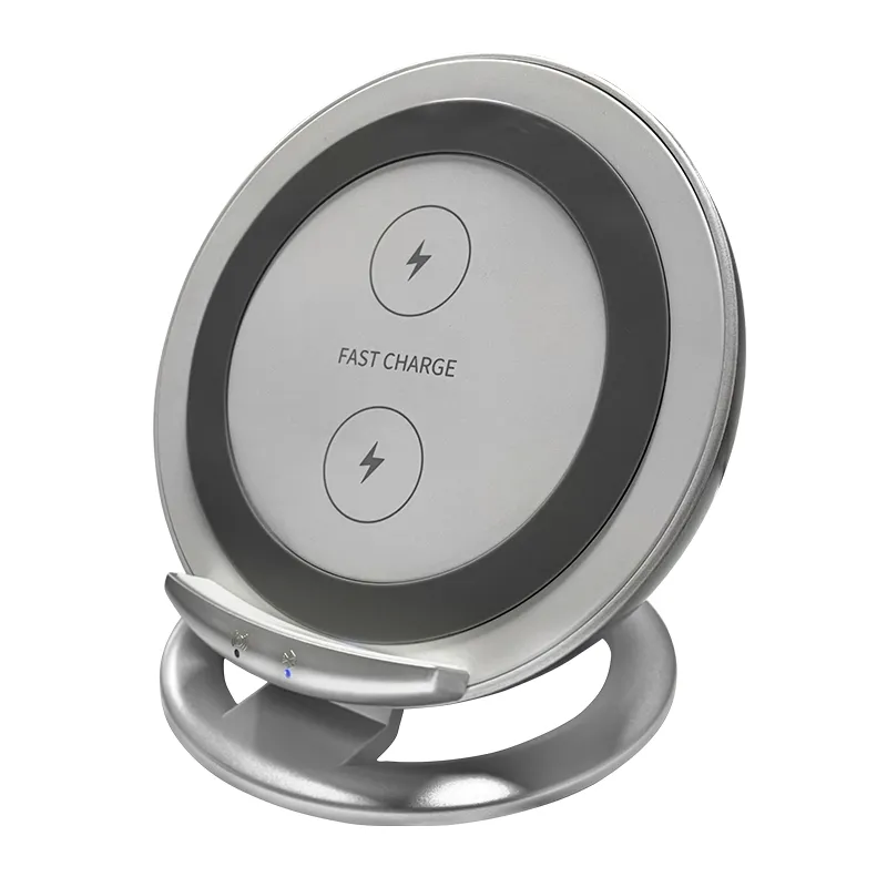 New không dây sạc Bluetooth Loa bầu không khí đầy màu sắc ánh sáng đồng hồ Đồng hồ báo thức Máy tính để bàn đứng 4-in-1 không dây sạc