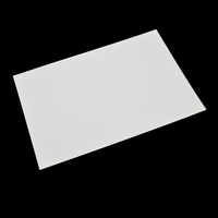 Feuille de polypropylène brillante personnalisée, fine, 0,3 mm, 0,5 mm, 0,8 mm, couleur blanche, feuille de plastique PP polypropylène