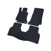 Ensemble complet de tapis de sol de luxe pour voiture, velours textile, tapis en nylon original, 4 pièces pour Mercedes Benz W203 W204 W211 W212