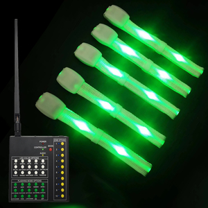 Bracelet créatif à activation <span class=keywords><strong>sonore</strong></span> DMX, Programmable, à led, activé par le son, fête, Concert, bracelet à led - Product Image 3