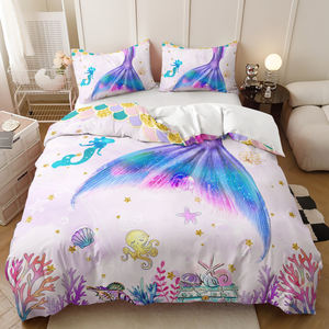 High Quality 3D Digital Printed Cartoon 100% Polyester Microfiber Duvet Cover Custom Comforter Set Eco-Friendly Durable <strong>Bedding</strong> - Product Image 4