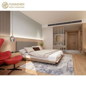 Table de chevet contemporaine en chêne écologique, robuste et durable, pour lit Queen/King, usage commercial, appartement, <span class=keywords><strong>hôtel</strong></span>, chambre à coucher - Product Image 2