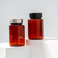 150cc personnalisé PET bouteille de pilules impression bouteilles vides pour pilules Capsule tablette supplément vitaminique