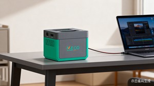 สถานีไฟฟ้าพกพา Meco 1000Pro กำลังไฟ 500 วัตต์ แบตเตอรี่ LiFePO4 ความจุ 1000 วัตต์-ชั่วโมง ใช้งานได้มากกว่า 8000 รอบการใช้งาน เหมาะสำหรับใช้ในบ้านกรณีฉุกเฉิน - Product Image 1