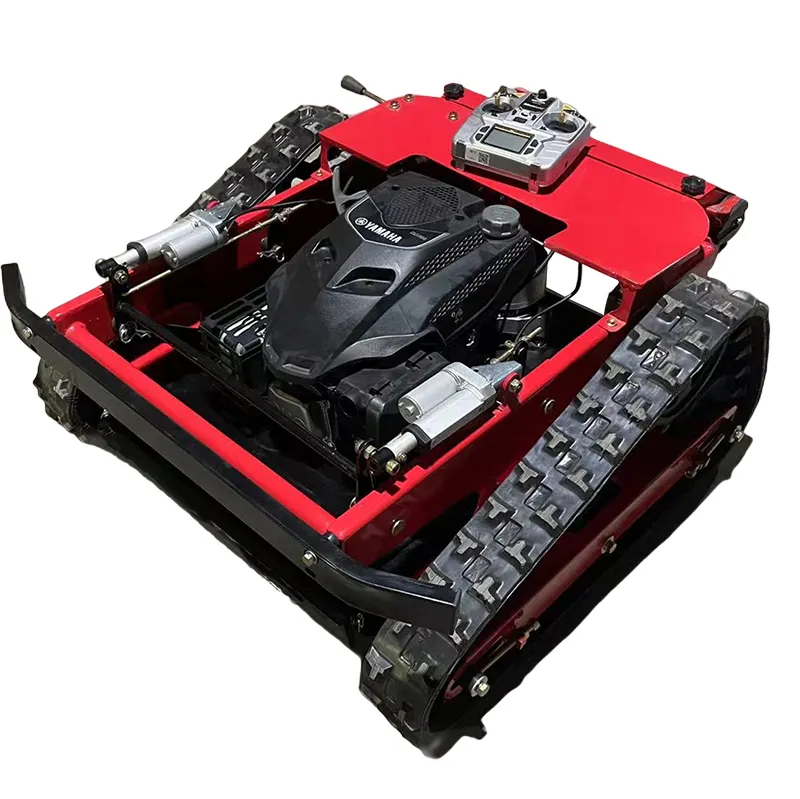 Modern stil uzaktan kumanda 4X4 makarası Rc Robot itme profesyonel teknoloji pil bahçe ve çiftlik yurtiçi çim biçme makinesi