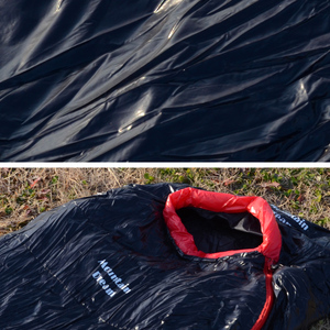 Saco de Dormir Ligero y Portátil para Acampar al Aire Libre en Clima Frío, Tipo Sobre, de Nailon con Plumón de Ganso, para Tres Estaciones, con Compresión - Product Image 5