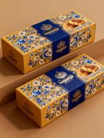 Boîtes miniatures personnalisées avec impression couleur de qualité alimentaire pour gaufres, pâtisseries, biscuits, macarons, desserts décoratifs, emballage pour le stockage de gelées