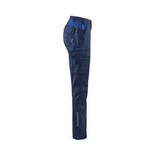 BLAKLADER - 714418328985D19 Pantalones industriales para mujer elásticos azul marino/azul aciano-PANTALÓN DE TRABAJO EAN 7330509843369 - Product Image 3