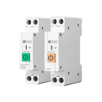 Interruptor de Circuito Inteligente WiFi de 1P para Riel DIN, Control Remoto, Monitoreo de Energía, MCB