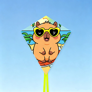 <span class=keywords><strong>Cometa</strong></span> de Diamante con Diseño de Animales de Dibujos Animados y Logotipo Personalizado, Patrón de Búho, Tiburón, León, Águila, Juguete Infantil para Exteriores, Compatible con Impresión Personalizada y Lotes Mixtos - Product Image 5