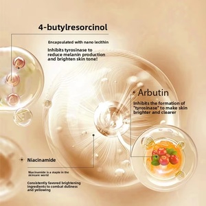 Crème éclaircissante pour le corps à l'essence de niacinamide naturelle OEM avec acide hyaluronique, lotion éclaircissante et <span class=keywords><strong>hydratante</strong></span> pour la <span class=keywords><strong>peau</strong></span> - Product Image 2