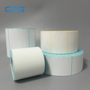 Étiquettes thermiques directes économiques fabriquées directement par le fabricant, 3" x 2" et 4" x 6", autocollants d'expédition et de produits compatibles avec les grandes imprimantes d'étiquettes - Product Image 1