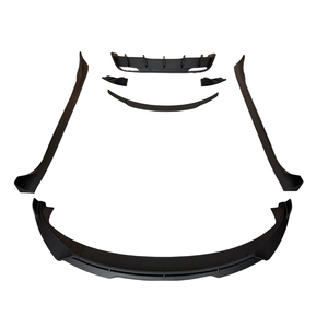 Kit aerodinámico para coche, accesorios para carrocería, labio delantero, difusor trasero, faldas laterales, alerón trasero, kit de carrocería negro brillante para Tesla Mode 3l Highland - Product Image 1