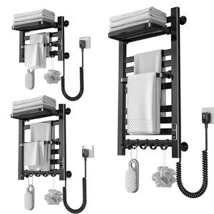Morden không đục lỗ sợi carbon khử trùng sấy nhôm phòng tắm nước nóng nóng tản nhiệt ấm hơn giá Khăn điện - Product Image 1
