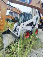 Gebrauchter Mini-Kompaktlader Bobcat S300 aus Amerika, EPA- und CE-zertifiziert, Hocheffizienter Allradlader Bobcat S300 Radlader