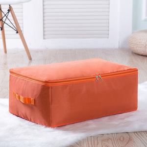 Solid Color Cotton <b>Quilt</b> Bag Rectangle Polyester Fabric Home Travel Clothing Organizer Storage Bag - Product Image 2