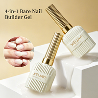 XEIJAYI Colle de construction blanc laiteux sans HEMA, sans TPO, non toxique, gel UV à base d'eau, vernis à ongles en bouteille, vente en gros, pour salons et marques privées