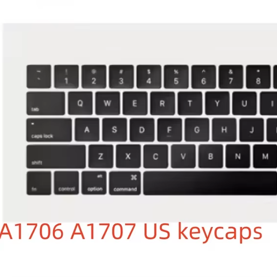 New A1706 A1707 Keyboard Keys Keycap US UK FR SP IT GR RU for Macbook Pro Retina 13" 15" Laptop Key Cap 2016 2017 Year