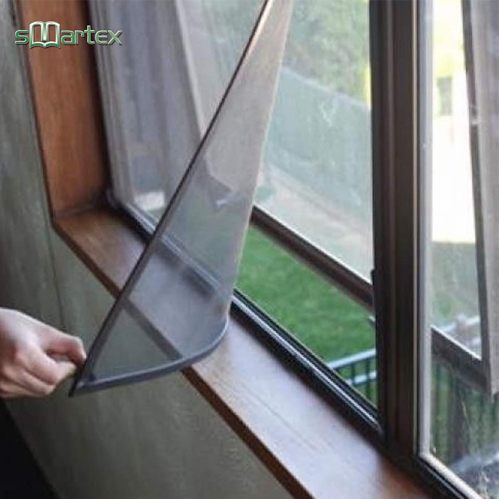 Hot Sell PVC Strips Magic Paste Anti Mosquito Magnet Frame Diy Magnetic Insect Screen Window