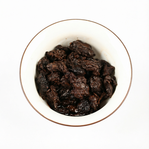 Thé Pu-erh Lao Cha Tou en feuilles, thé Puerh mûr vieilli 2016, bourgeons dorés d'arbres anciens <span class=keywords><strong>du</strong></span> Yunnan, arôme riche, goût onctueux - Product Image 4